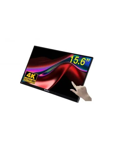Verbatim 32238 monitoare LCD 39,6 cm (15.6") 3840 x 2160 Pixel 4K Ultra HD Ecran tactil Negru - Tik.ro