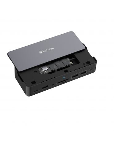 Verbatim CDS-15SSD Prin cablu USB 3.2 Gen 1 (3.1 Gen 1) Type-C Negru, Gri