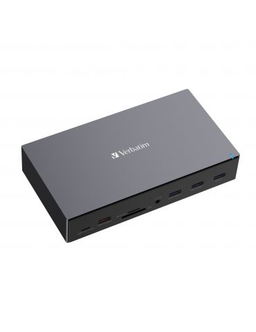 Verbatim CDS-17 Prin cablu USB 3.2 Gen 1 (3.1 Gen 1) Type-C Negru, Gri