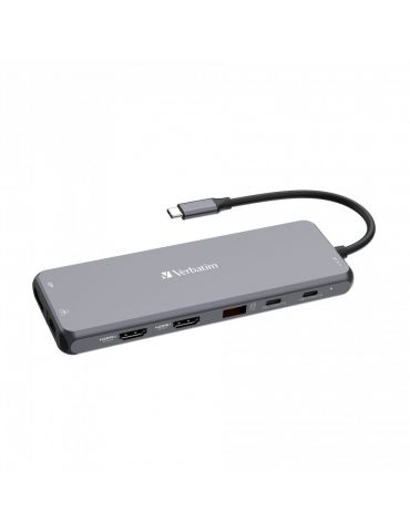 Verbatim CMH-13 USB tip-C 10000 Mbit s Argint