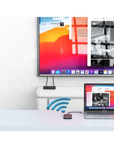 Verbatim 32146 adaptor display wireless USB Full HD Spaţiul de lucru