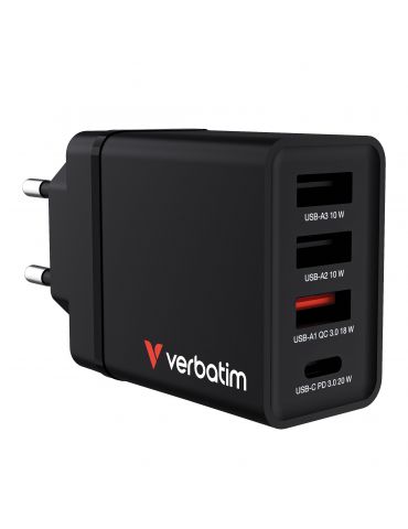 Verbatim 49700 încărcătoare pentru dispozitive mobile Universală Negru AC Încărcare rapidă De interior