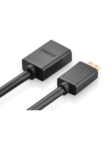 Ugreen 20137 cablu HDMI Mini-HDMI Negru, De aur