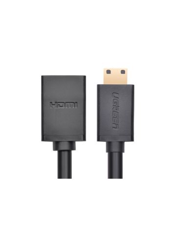 Ugreen 20137 cablu HDMI Mini-HDMI Negru, De aur