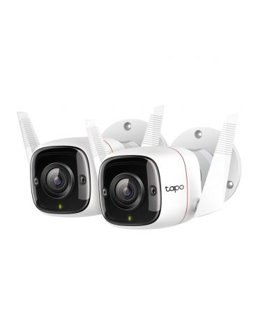 TP-Link Tapo C310P2 Cub IP cameră securitate Exterior 2304 x 1296 Pixel De perete - Tik.ro