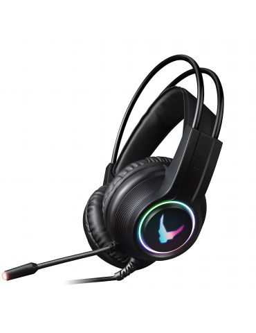 Varr VH8030 cască audio & cască cu microfon Căști Prin cablu Bandă de fixare pe cap Gaming Negru - Tik.ro