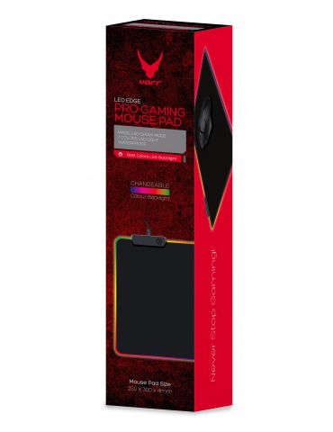 Varr OVMPLB mouse pad-uri Mouse pad pentru jocuri Negru