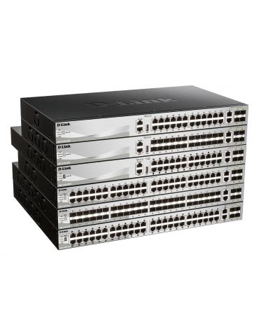 D-Link DGS-3130-30S E switch-uri Gestionate L3 10G Ethernet (100 1000 10000) Gri