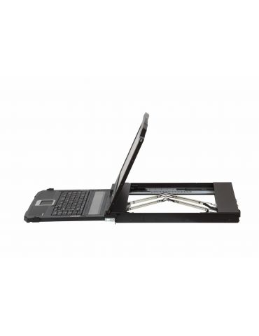 ATEN CL3800NW console pentru montare în rack 47 cm (18.5") 1920 x 1080 Pixel Metal, Din material plastic Negru 1U