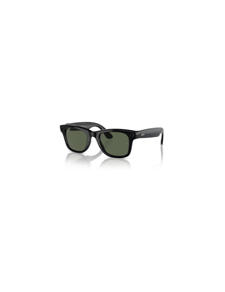 RAYBAN Meta Wayfarer Shiny BLACK/GREEN