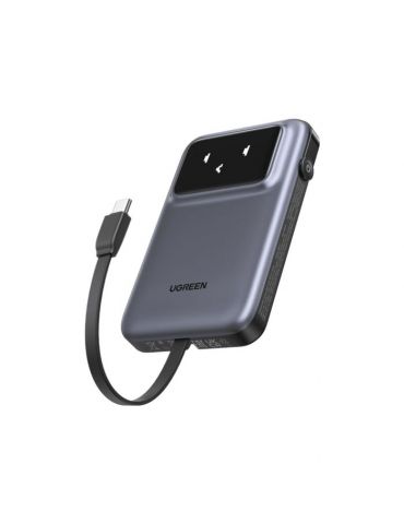 Ugreen UNO 10000 mAh Încărcare fără fir Negru - Tik.ro