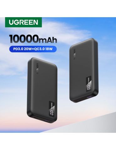 Ugreen 25742 acumulatoare Litiu-Ion (Li-Ion) 10000 mAh Negru