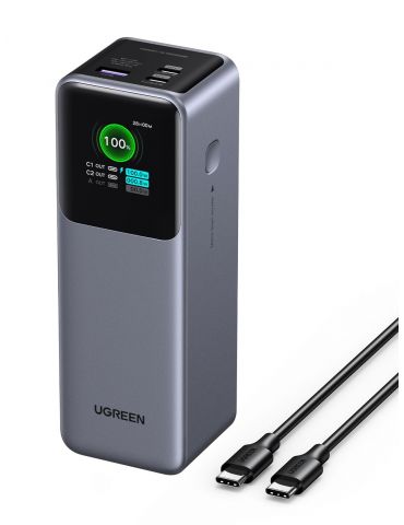 Ugreen 25000mAh 200W Fast Charging Powerbank Gri - Tik.ro