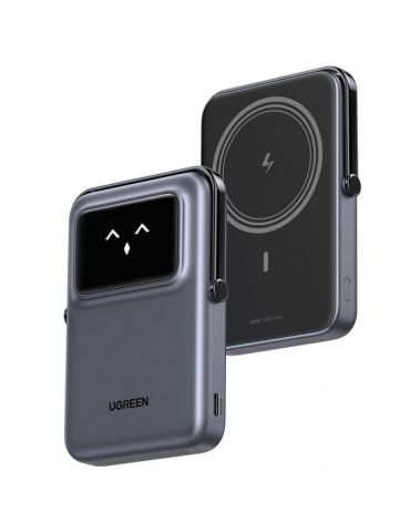 Ugreen UNO 10000 mAh Încărcare fără fir Negru - Tik.ro