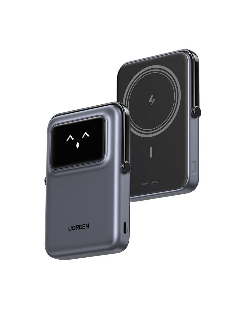 cameră de supraveghere fără fir Ugreen UNO 10000 mAh Încărcare fără fir Negru