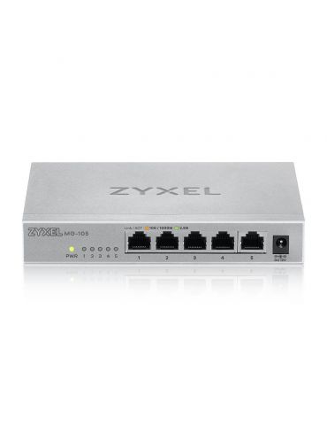 Zyxel XMG-105 Fara management 2.5G Ethernet (100 1000 2500) Gri