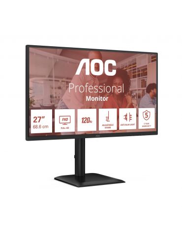 AOC 27E4U monitoare LCD 68,6 cm (27") 1920 x 1080 Pixel Full HD LED Negru