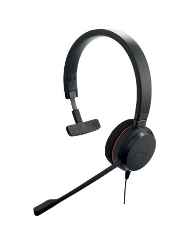 Jabra Evolve 20 Căști Prin cablu Bandă de fixare pe cap Birou Call center USB Type-C   USB Type-A Negru - Tik.ro