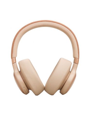JBL Live 770NC Căști Fără fir Bandă de fixare pe cap Apeluri Muzică Bluetooth Nisip