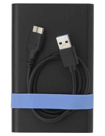 Verbatim Store'N'Go Enclosure Kit Cutie protecție HDD SSD Negru, Albastru 2.5"