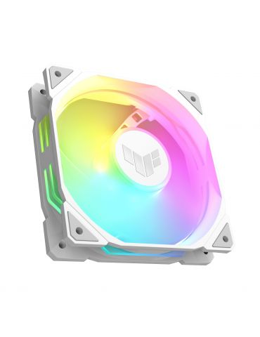 ASUS TUF GAMING TR120 ARGB 1-pack White Carcasă calculator Răcitor de aer 12 cm Alb - Tik.ro