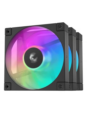 DeepCool FD12 ARGB-3 in 1 Carcasă calculator Ventilator 12 cm Negru, Alb 3 buc.