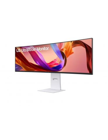 LG 49U950A-W monitoare LCD 124,5 cm (49") 5120 x 1440 Pixel Dual QHD LED Negru, Alb