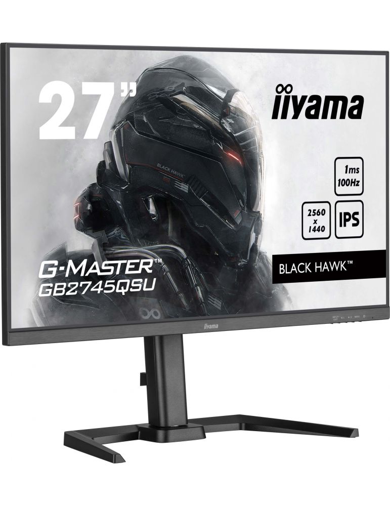 iiyama G-MASTER GB2745QSU-B2 monitoare LCD 68,6 cm (27") 2560 x 1440 Pixel Wide Quad HD LED Negru