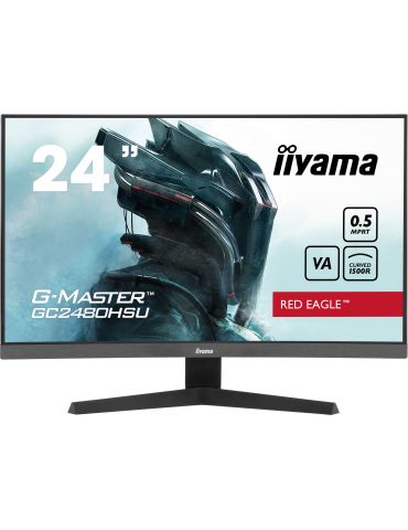 iiyama G-MASTER GC2480HSU-B1 monitoare LCD 59,9 cm (23.6") 1920 x 1080 Pixel Full HD LED Negru