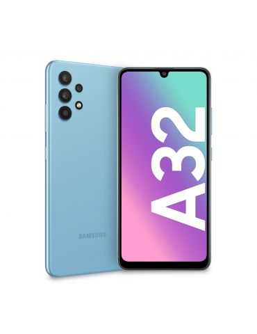 Samsung Galaxy A32 4G SM-A325F/DS 16,3 cm (6.4") Dual SIM Android 11 USB tip-C 4 Giga Bites 128 Giga Bites 5000 mAh Albastru Sam