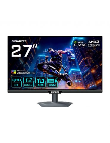 GIGABYTE M27Q3 monitoare LCD 68,6 cm (27") 2560 x 1440 Pixel Quad HD LED Negru