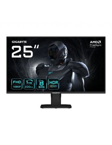 GIGABYTE GS25F2 monitoare LCD 62,2 cm (24.5") 1920 x 1080 Pixel Full HD LED Negru - Tik.ro