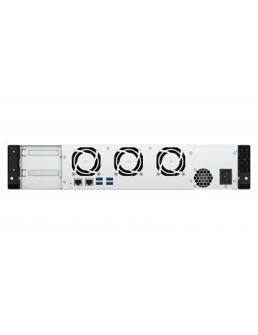 QNAP TS-855EU-8G NAS & servere de stocare a datelor Cabinet metalic (2U) Intel Atom® C5125 8 Giga Bites DDR4 0 TB QuTS hero