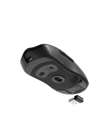 GENESIS Zircon 500 mouse-uri Gaming Mâna dreaptă RF Wireless + Bluetooth + USB Type-C Optice 10000 DPI
