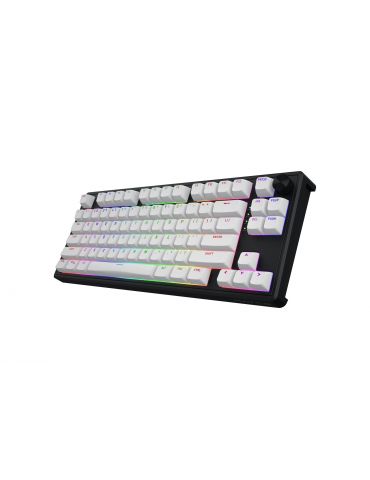 HATOR Skyfall 80 MAG ULTRA 8K tastaturi Gaming USB QWERTY Engleză SUA Negru, Alb