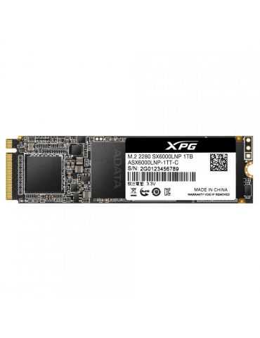 SSD ADATA SX6000 Lite, 1TB, PCI Express 3.0 x4, M.2  - 1