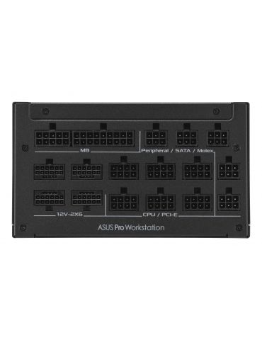 ASUS Pro WS 2200W Platinum unități de alimentare cu curent 20+4 pin ATX ATX Negru