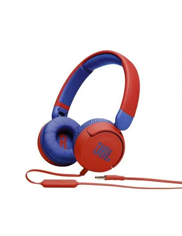 JBL JR310 Căști Prin cablu Bandă de fixare pe cap Muzică Roşu - Tik.ro