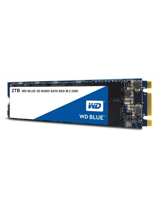 SSD Western Digital Blue 3D NAND 2TB, SATA3, M.2 2280 Wd - 1