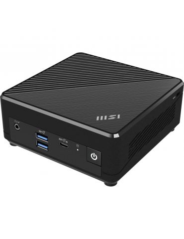 MSI Cubi N ADL S-078EU Intel® N N100 4 Giga Bites DDR4-SDRAM 128 Giga Bites SSD Windows 11 Pro Mini PC Negru - Tik.ro