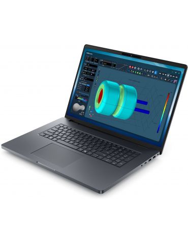 DELL Pro Max 18 Plus MB18250 Intel Core Ultra 9 285HX Stație de lucru mobilă 45,7 cm (18") Quad HD+ 64 Giga Bites DDR5-SDRAM 2