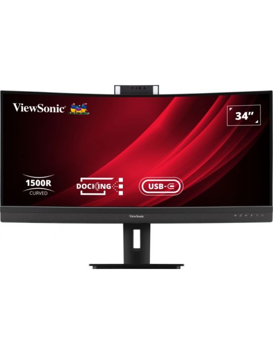 Viewsonic VG3457CV monitoare LCD 86,4 cm (34") 3440 x 1440 Pixel UltraWide Quad HD LED Negru