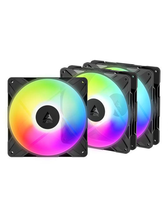 ARCTIC Freezer P14 Pro Reverse A-RGB - 3 Pack Carcasă calculator Ventilator 14 cm Negru 3 buc.