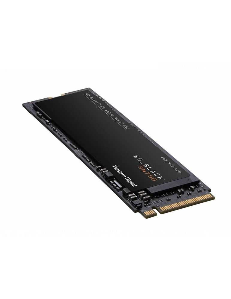 Ssd wd black sn750 500gb m.2 2280 pci express r/w
