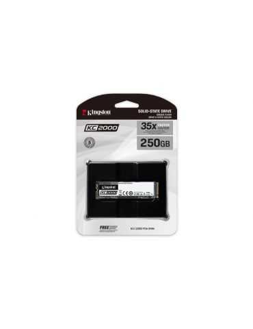 Ssd kingston kc 2000 250gb m.2 2280 pcie gen3 r/w Kingston - 1