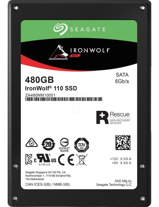 Ssd seagate 480gb 2.5 sata3 6 gb/s Seagate - 1