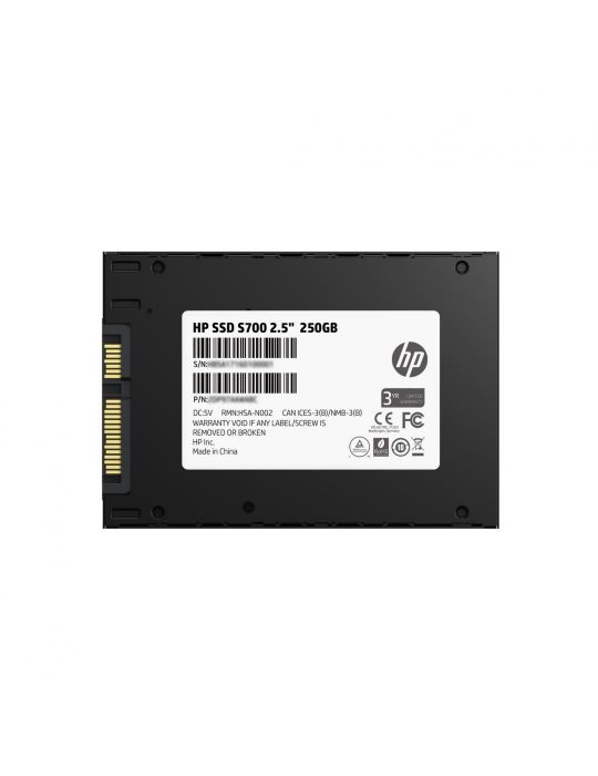 SSD HP S700 250GB, SATA3, 2.5inch Hp - 1