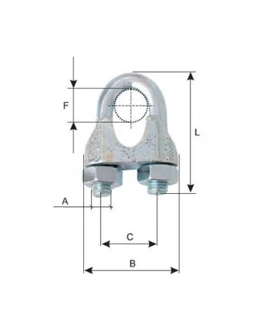 BRIDA FIXARE ZINCATA 10MM... - Tik.ro