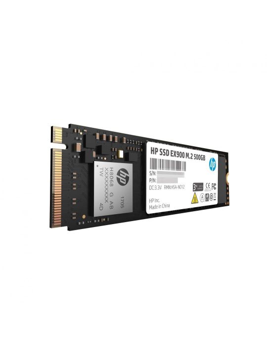 SSD HP EX900 500GB, PCI Express 3.0 x4, M.2 2280 Hp - 1
