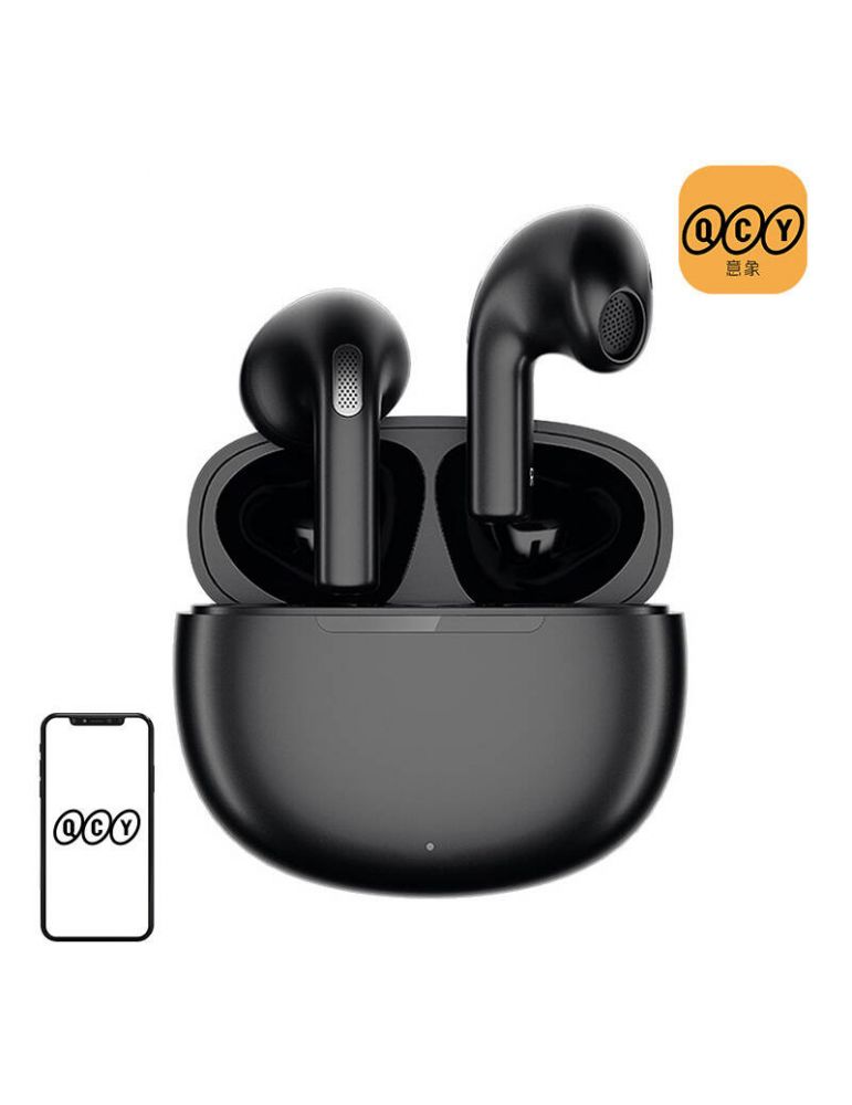 Headphones & Headsets Căști TWS QCY T20 (negru)